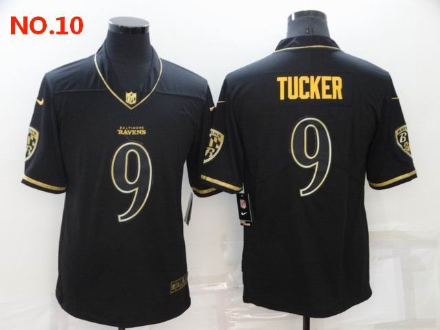 Men's Baltimore Ravens 9 Justin Tucker Jesey NO.10;